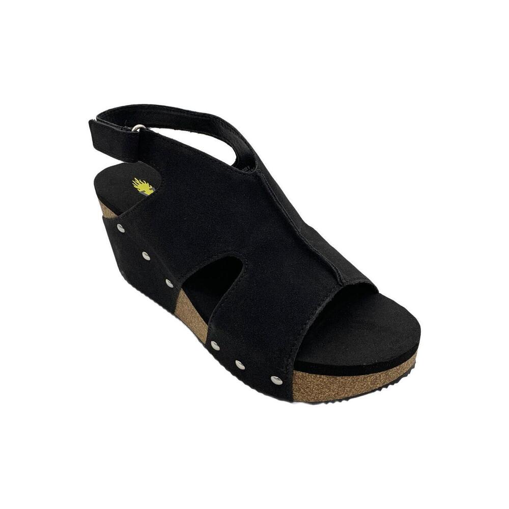 Volatile Women's Wedge Sandal Beecher Black - Medium